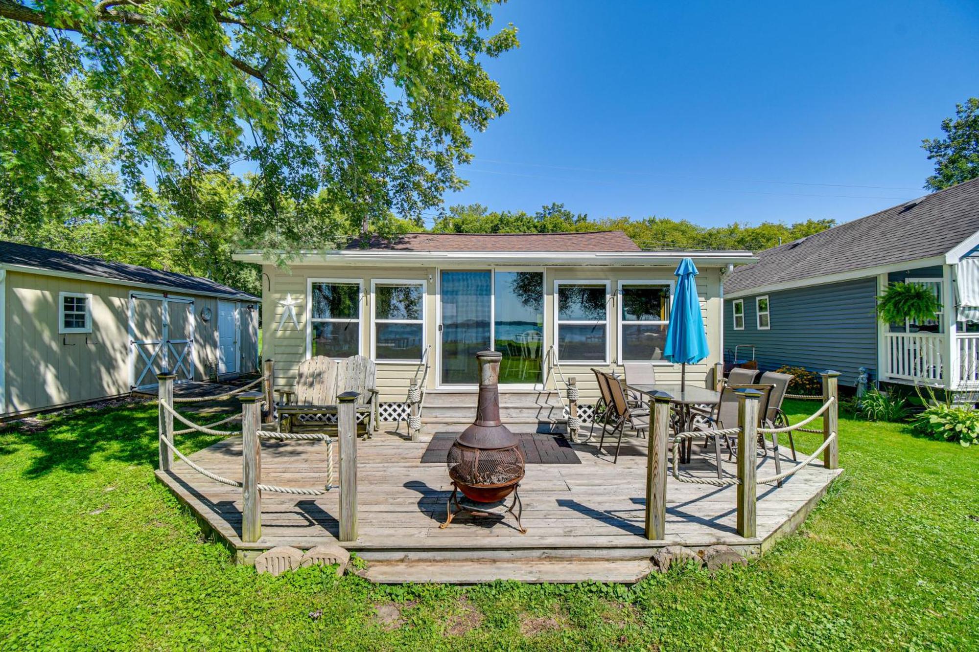 Cayuga Lake Cottage Private Dock And Deck! Exterior photo